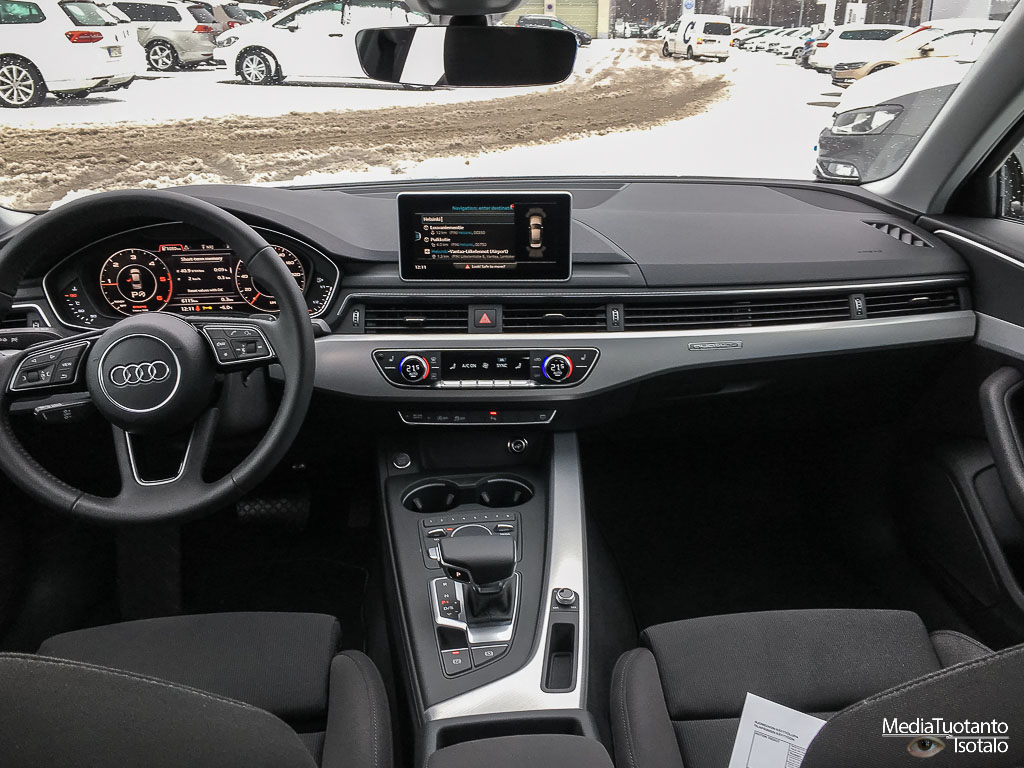 Audi A4 inside