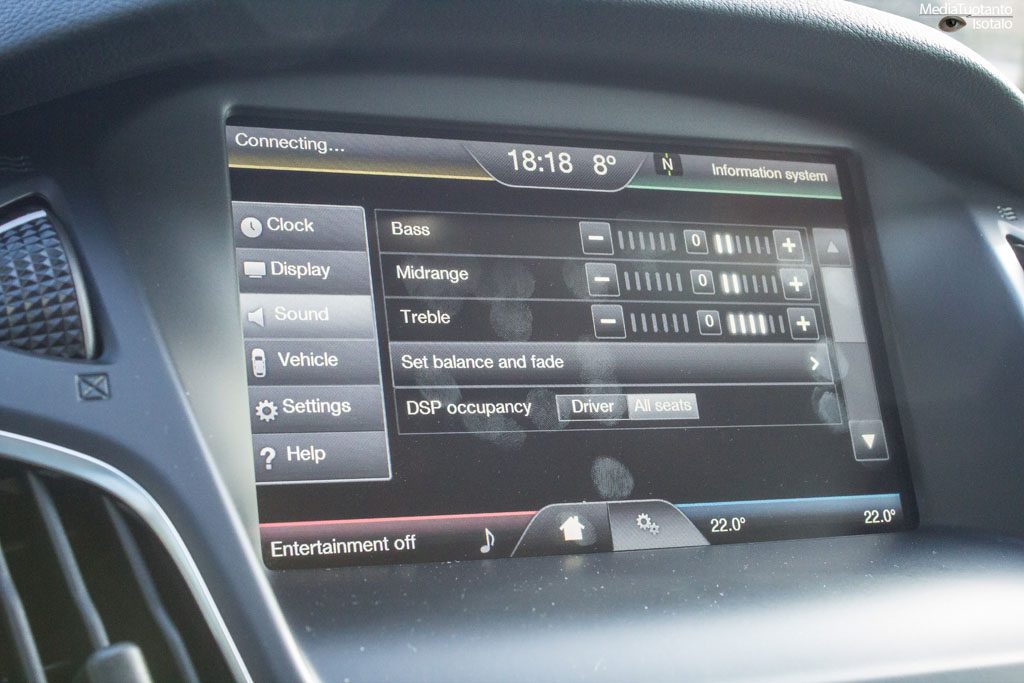 Ford Focus iso näyttö