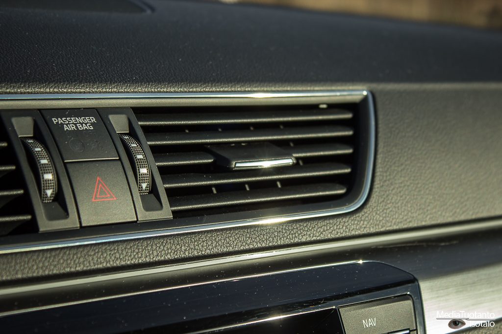 Skoda Superb air vents
