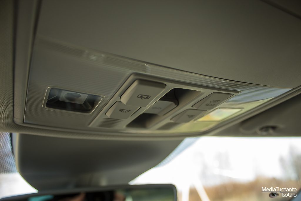 Skoda Superb buttons