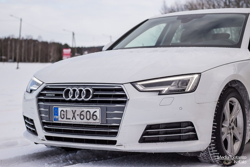 Audi A4 front lights